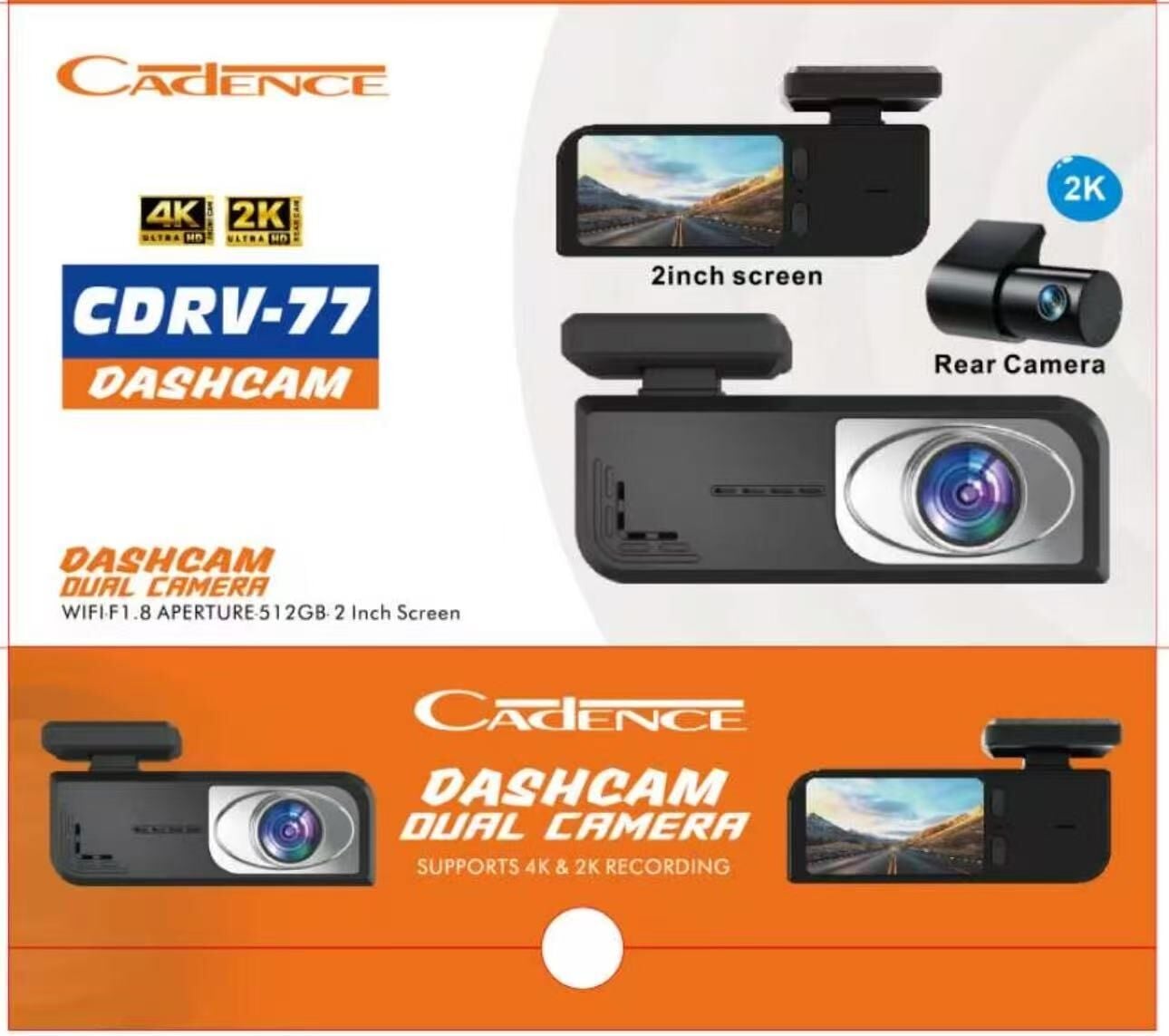 CADENCE CDRV-77 DASHCAM